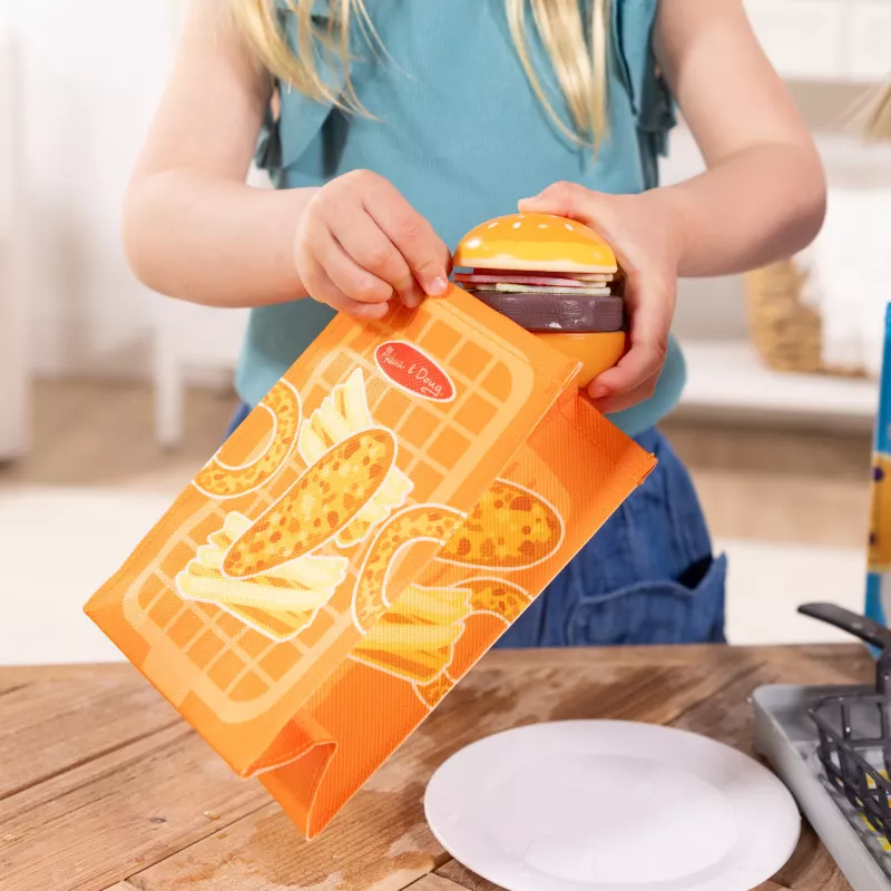 Melissa & Doug Flip & Fry Grill žaidimų rinkinys su Water WOW spalvų atskleidimo žaidimo maistu, ikimokyklinis žaislas nuo 3 metų