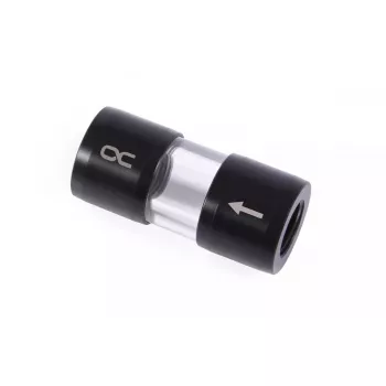 Kompiuterio aušinimo sistemos priedas Alphacool 29142 Acetal Acrylic Juoda Transparent 1/4 colio
