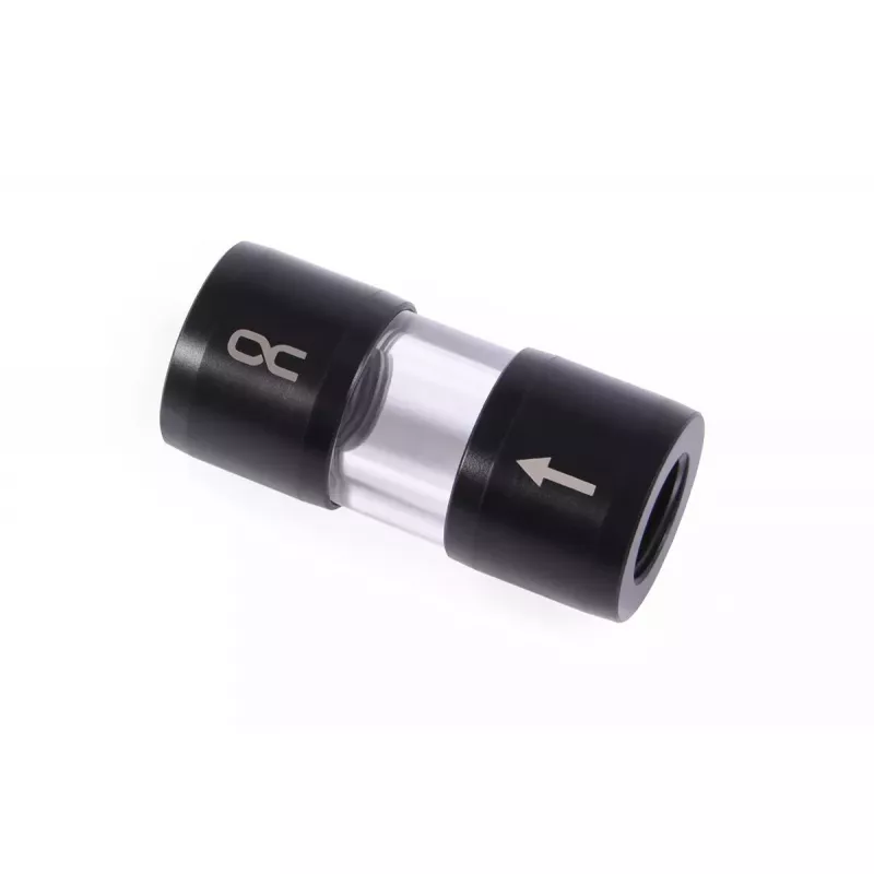 Kompiuterio aušinimo sistemos priedas Alphacool 29142 Acetal Acrylic Juoda Transparent 1/4 colio