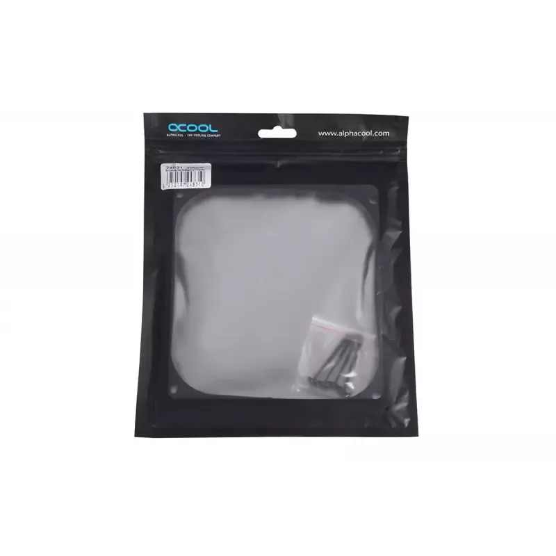Aušinimo sistema Alphacool 24831 Silikoninė juoda 140 mm ventiliatoriaus tarpinė