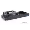 Aušinimo sistema Alphacool 24831 Silikoninė juoda 140 mm ventiliatoriaus tarpinė