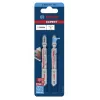 Pjūklo geležtė Bosch T128BHM Carbide 2 vnt. laminatui PVC