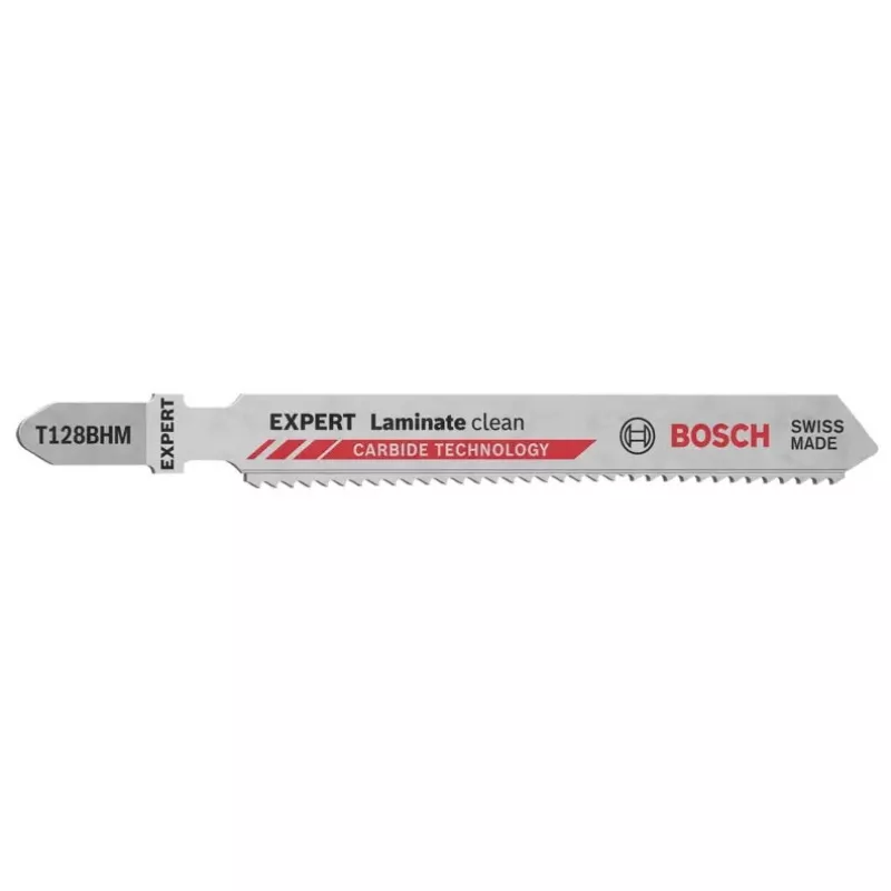 Pjūklo geležtė Bosch T128BHM Carbide 2 vnt. laminatui PVC