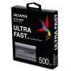ADATA SE880 500 GB USB Type-C 3.2 Gen 2 (3.1 Gen 2) Wi-Fi pilka
