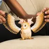 schleich BAYALA Fėja skrydyje ant žavingosios pelėdos, 5 metų, Saulės elfai, vienaragiai ir fėjos, Daugiaspalvė, Plastikas