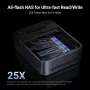 Ugreen DXP480T Plus NAS stalinis Intel® Core™ i5 8 GB DDR5 pilkas
