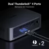 Ugreen DXP480T Plus NAS stalinis Intel® Core™ i5 8 GB DDR5 pilkas