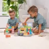 Melissa & Doug MDT BBN Blockables Town Pyst GML, 2 m., 73 vnt., Plastikas, Mediena