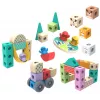 Melissa & Doug MDT BBN Blockables Town Pyst GML, 2 m., 73 vnt., Plastikas, Mediena