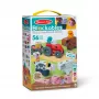 Melissa & Doug MDT BBN Blockables Farm GML, 2 m., 56 vnt., Plastikas, Medis