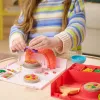 Kinetic Sand, SquishPizza kylančios picos krosnelės žaidimo rinkinys, kūrybingos Velykų dovanos, 1 svaras formuojamo žaidimų smėlio ir 5 įrankiai, žaidimų maisto menų ir amatų žaislai vaikams