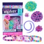 Vaikiškų papuošalų apyrankių gamybos rinkinys „Cool Maker Stack’d Heishi“ papildymo rinkinys, 1300 karoliukų 15 apyrankių