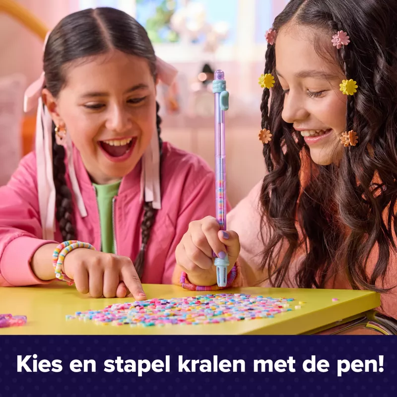 Apyrankių kūrimo rinkinys Spin Master Cool Maker Stack'd Heishi Bracelet Studio — amatų rinkinys heishi stiliaus apyrankėms gaminti
