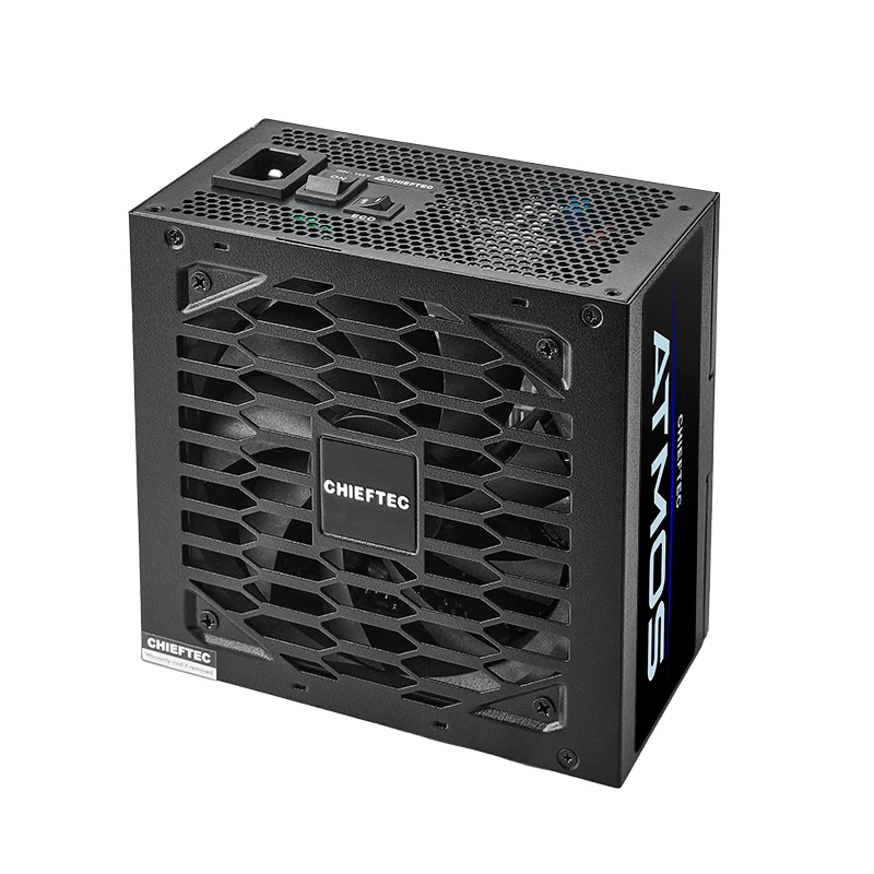 Chieftec Atmos maitinimo blokas 750 W 20+4 kontaktų ATX ATX juodas