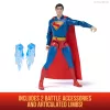 DC Comics, SUPERMAN Epic Strike veiksmo figūrėlė, 6 colių aukščio, autentiškas filmo stilius, yra 2 priedai, vaikiški žaislai berniukams ir mergaitėms nuo 4 metų