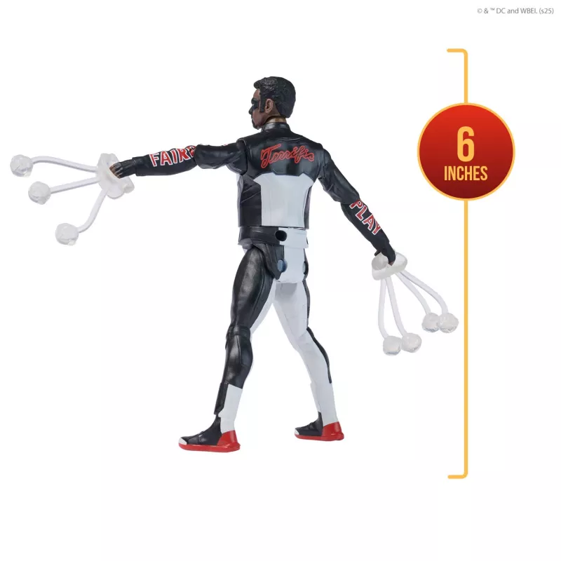 DC Comics, SUPERMAN, Mr. Terrific, Epic Strike veiksmo figūrėlė, 6 colių ūgio, autentiškas filmo stilius, 2 priedai, žaislai berniukams ir mergaitėms nuo 4 metų