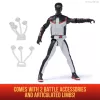 DC Comics, SUPERMAN, Mr. Terrific, Epic Strike veiksmo figūrėlė, 6 colių ūgio, autentiškas filmo stilius, 2 priedai, žaislai berniukams ir mergaitėms nuo 4 metų