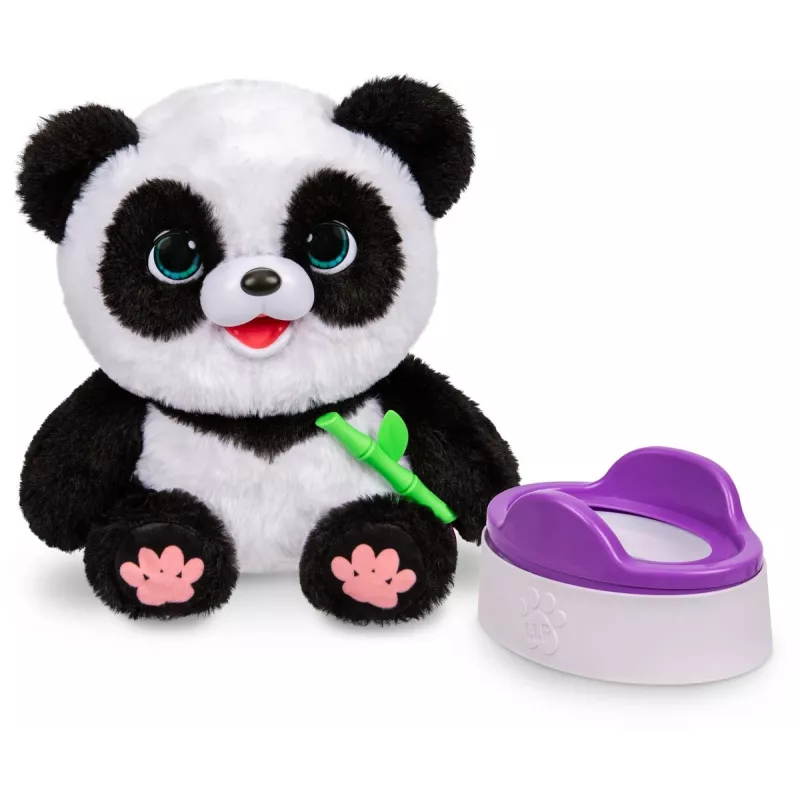 Moose Toys Little Live Pets My Baby Panda Chuchu, žaislinė panda, 4 metai, interaktyvus, garsinis, AA