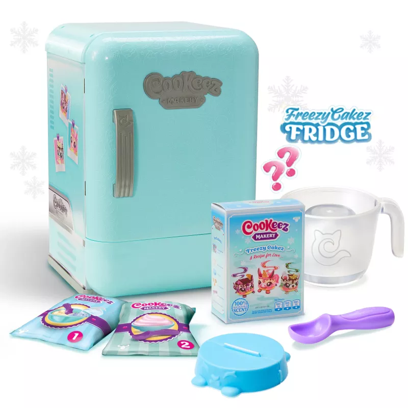 Moose Toys Cookeez Makery Freezy Cakez, berniukui/mergaitei, 5 m., garsinis