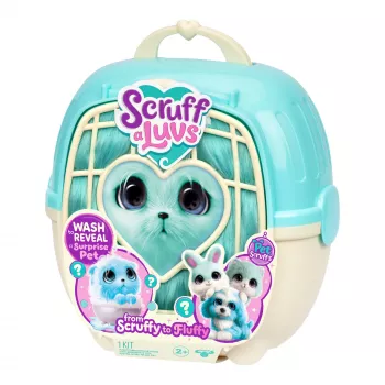Scruff-a-Luvs Pet Scruffs vienetinis paketas mėlynas pliušinis žaislas