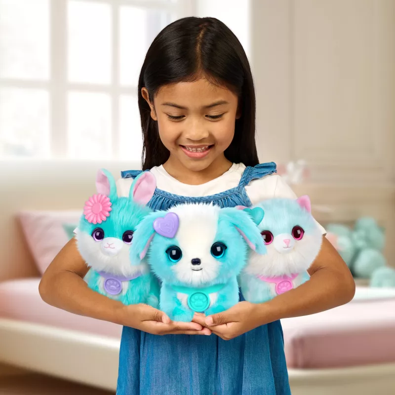 Scruff-a-Luvs Pet Scruffs vienetinis paketas mėlynas pliušinis žaislas