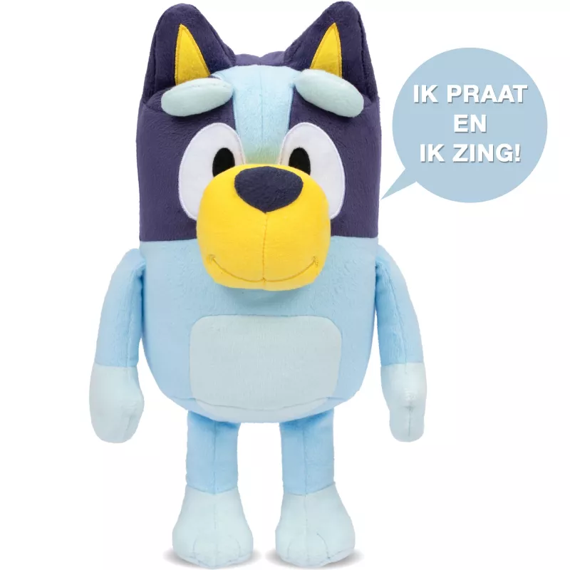 Moose Toys Pratende BLUEY, Animacinis personažas, 3 m., Garsinis, AA, Baterijos įdėtos