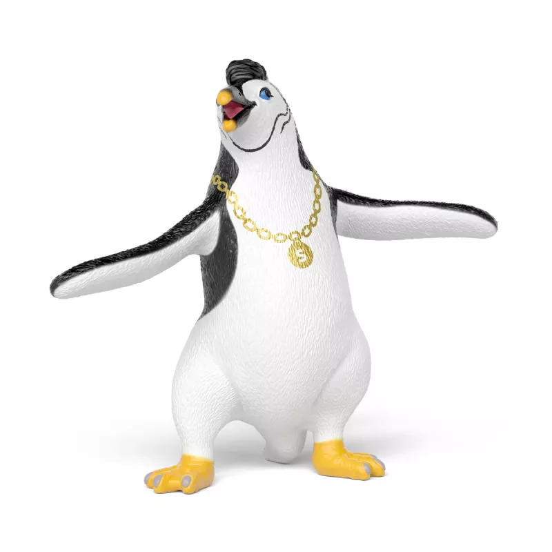 schleich Juri pingvinas su karoliais, 3 m., Įvairiaspalvis, Plastikas