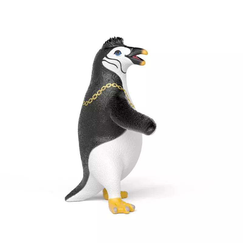 schleich Juri pingvinas su karoliais, 3 m., Įvairiaspalvis, Plastikas