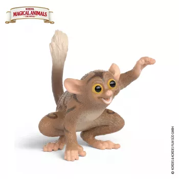 schleich Fitzgeraldo tarsier, 3 metai, įvairiaspalvis, plastikas