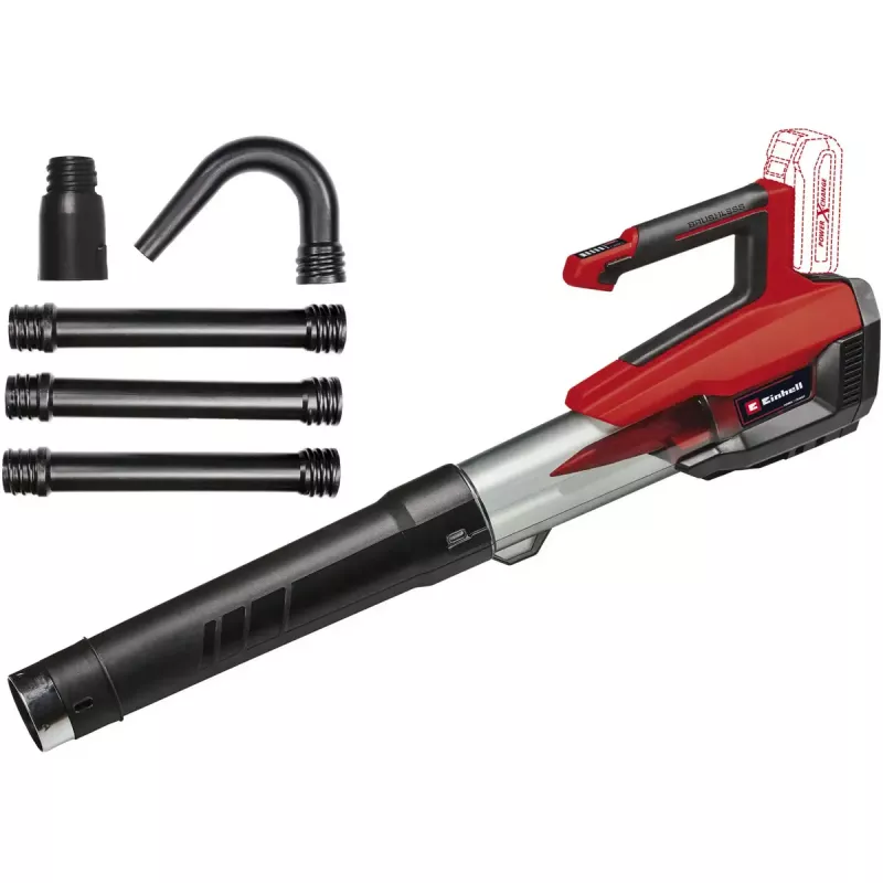 Belaidis lapų pūstuvas EINHELL Professional GP-LB 18/200 LI su 4,0 Ah Li‑Ion baterija ir latakų valymo komplektu