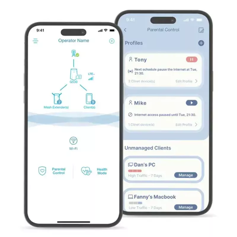 Maršrutizatorius D-Link 5G NR AX3000 (G530V2) — Dviejų dažnių juostų „Wi‑Fi 6“, 5G/4G, Gigabitinis eternetas, 8 vidinės antenos
