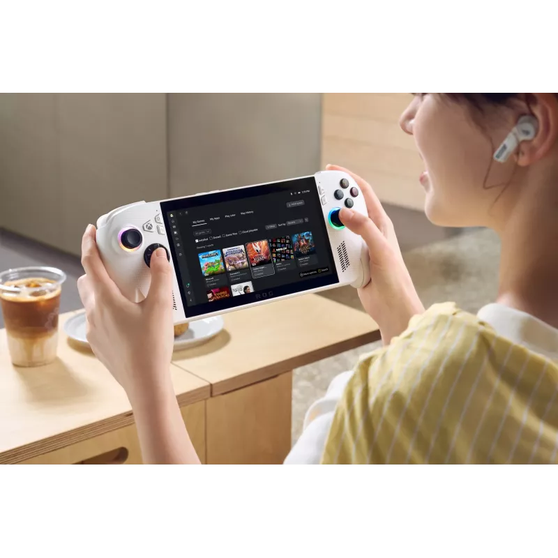 ASUS ROG Xbox Ally RC73YA-NH002W nešiojama žaidimų konsolė 17,8 cm (7 colių) 512 GB Liečiamas ekranas Wi-Fi Balta