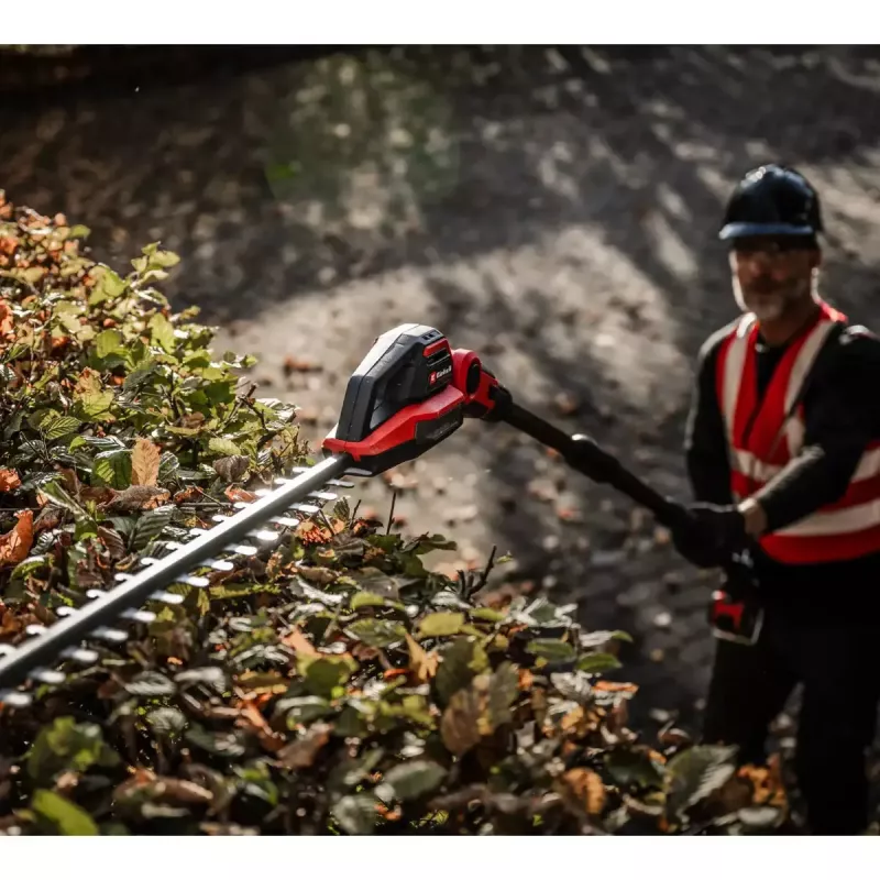 Belaidis teleskopinis gyvatvorių žirklės EINHELL GP-HH 18/50 Li T BL-Solo — 18 V, 50 cm pjovimo juosta, teleskopinis pasiekiamumas