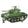 Statybiniai blokeliai tankas Cobi M24 Chaffee 1:35 mastelio modelis, Cobi-2543