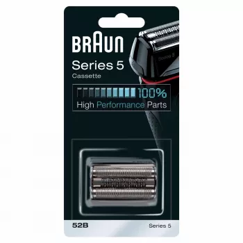 Braun Series 5 52B elektrinės skustuvo galvutės keitimo kasetė – juoda