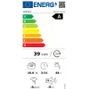 Gorenje WPNEI14A2TS skalbyklė su priekiniu įkrovimu 10 kg 1400 aps./min. Juoda, Balta