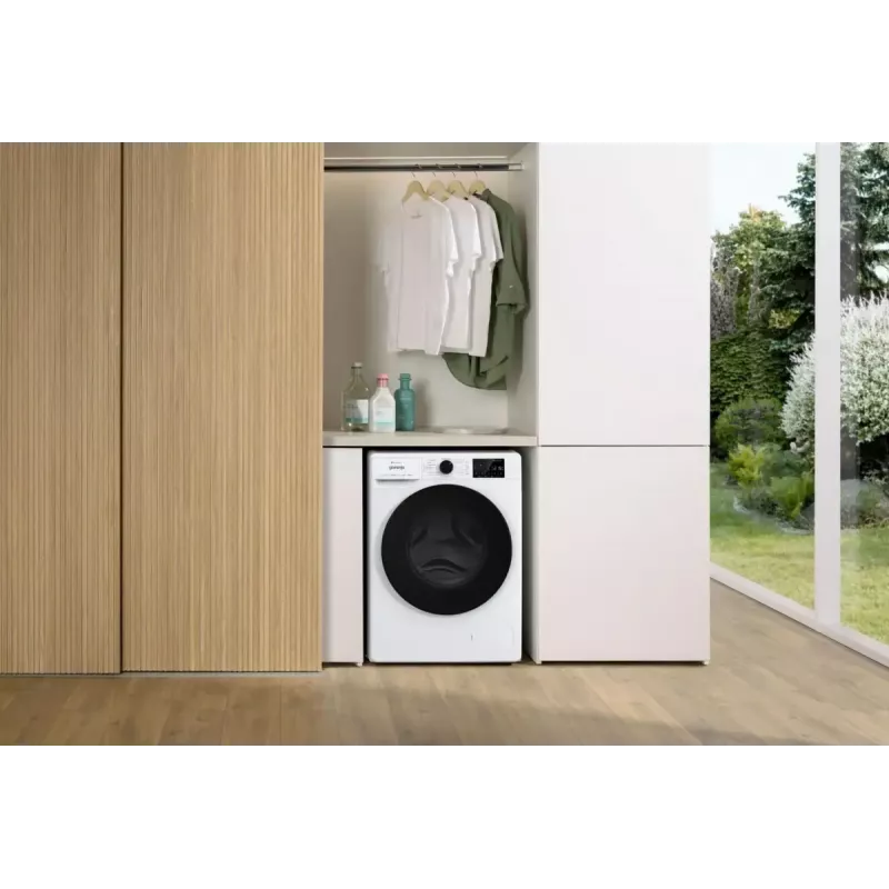 Gorenje WPNEI14A2TS skalbyklė su priekiniu įkrovimu 10 kg 1400 aps./min. Juoda, Balta