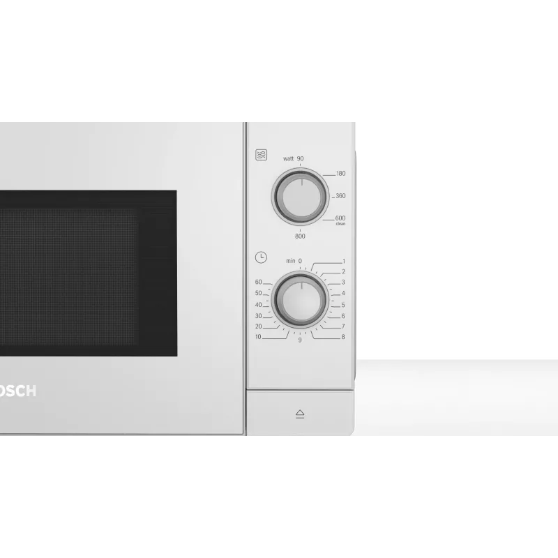 Bosch Serie 2 FL020MW0 Balta atskira mikrobangų krosnelė Stalviršio 20 L 800 W