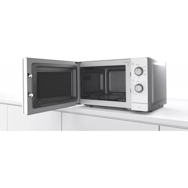 Bosch Serie 2 FL020MW0 Balta atskira mikrobangų krosnelė Stalviršio 20 L 800 W