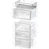 Bosch Serie 4 KGN362LAF šaldytuvas-šaldiklis laisvai pastatomas 321 l metalo spalvos