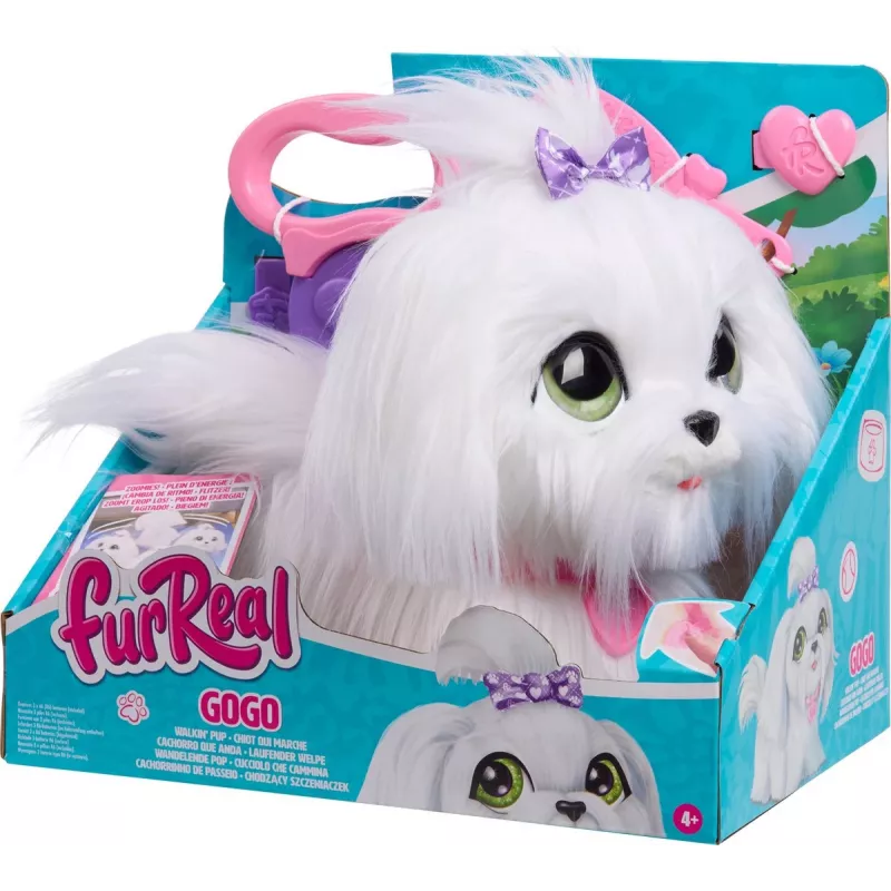 FurReal Gogo vaikštantis šuniukas, berniukams/mergaitėms, 4 m., garsinis