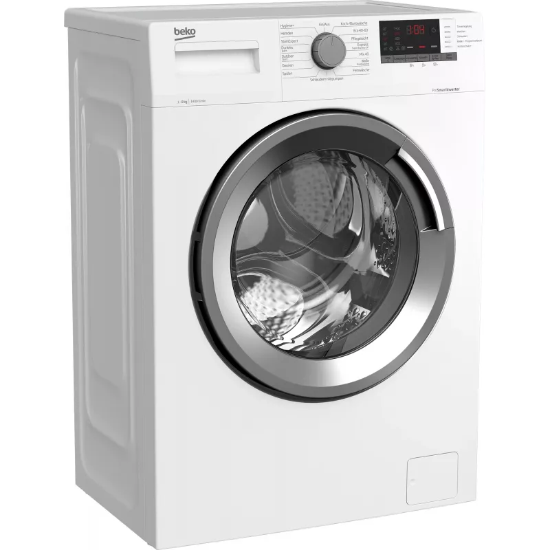 Beko WMO822A skalbimo mašina su priekine apkrova 8 kg 1400 aps./min. Balta