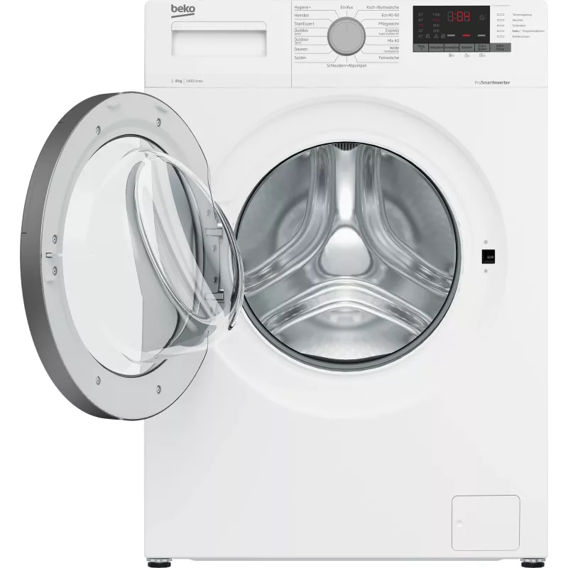 Beko WMO822A skalbimo mašina su priekine apkrova 8 kg 1400 aps./min. Balta