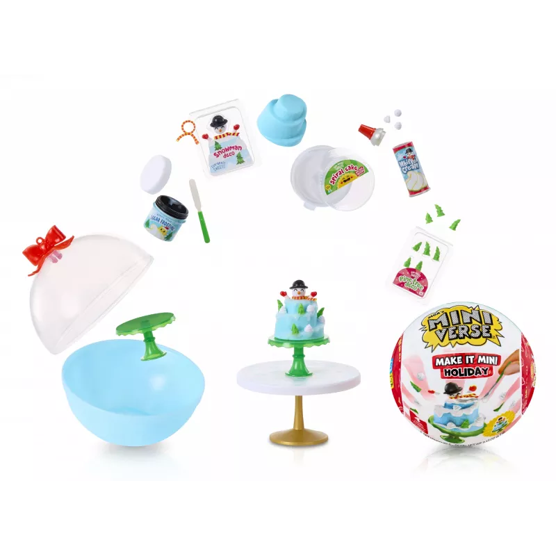 Miniverse Make It Mini Šventės, 8 m., Įvairiaspalvis, Plastikas