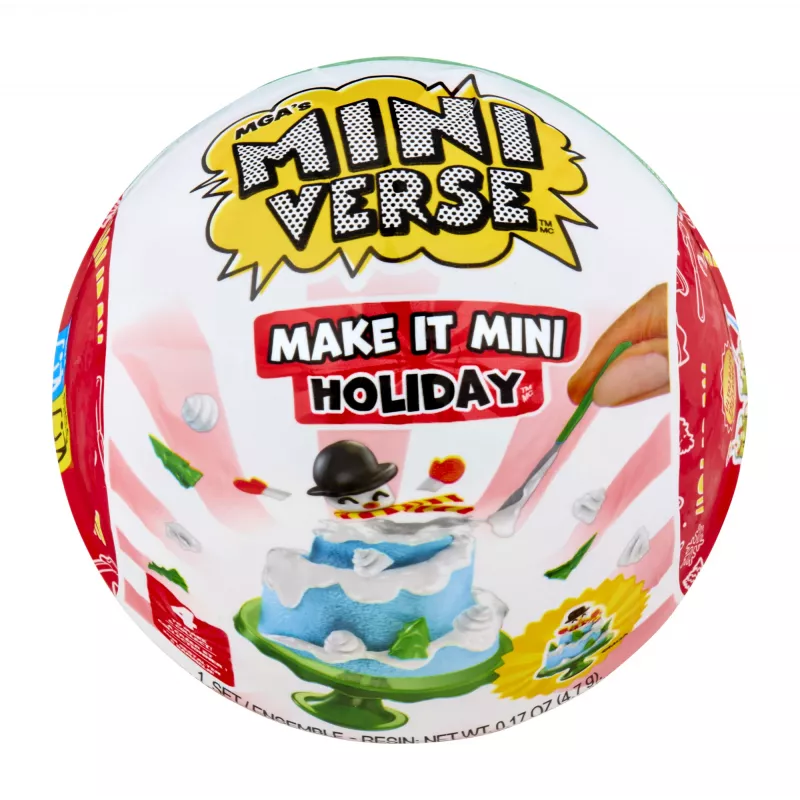 Miniverse Make It Mini Šventės, 8 m., Įvairiaspalvis, Plastikas