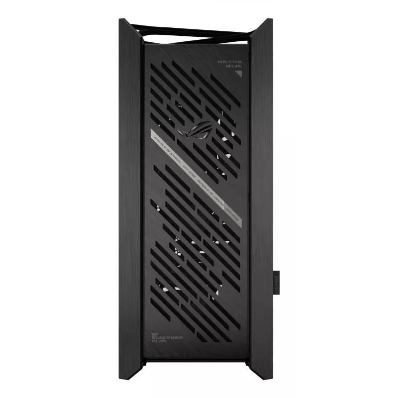 PC korpusas ASUS ROG Strix Helios II Midi Tower — ATX/Midi Tower, grūdintas stiklas, 420 mm GPU, 3x140 mm priekiniai ventiliatoriai, USB-C