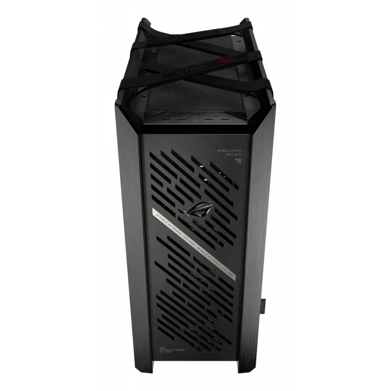 PC korpusas ASUS ROG Strix Helios II Midi Tower — ATX/Midi Tower, grūdintas stiklas, 420 mm GPU, 3x140 mm priekiniai ventiliatoriai, USB-C