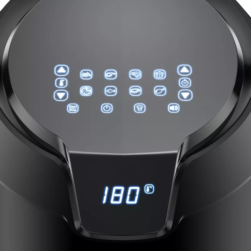 Tefal Easy Fry Precision EY4018 Single 4.2 L atskirai stovinti 1500 W karšto oro gruzdintuvė, juoda