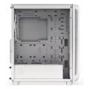 PC Midi Tower korpusas ENDORFY ARX 500 ARGB White — grūdintas stiklas, palaiko ATX/Micro-ATX/Mini-ITX, 3x140 mm priekyje + 1x140 mm gale, 1 × 3,5 colio + 6 × 2,5 colio skyriai