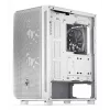 PC Midi Tower korpusas ENDORFY ARX 500 ARGB White — grūdintas stiklas, palaiko ATX/Micro-ATX/Mini-ITX, 3x140 mm priekyje + 1x140 mm gale, 1 × 3,5 colio + 6 × 2,5 colio skyriai